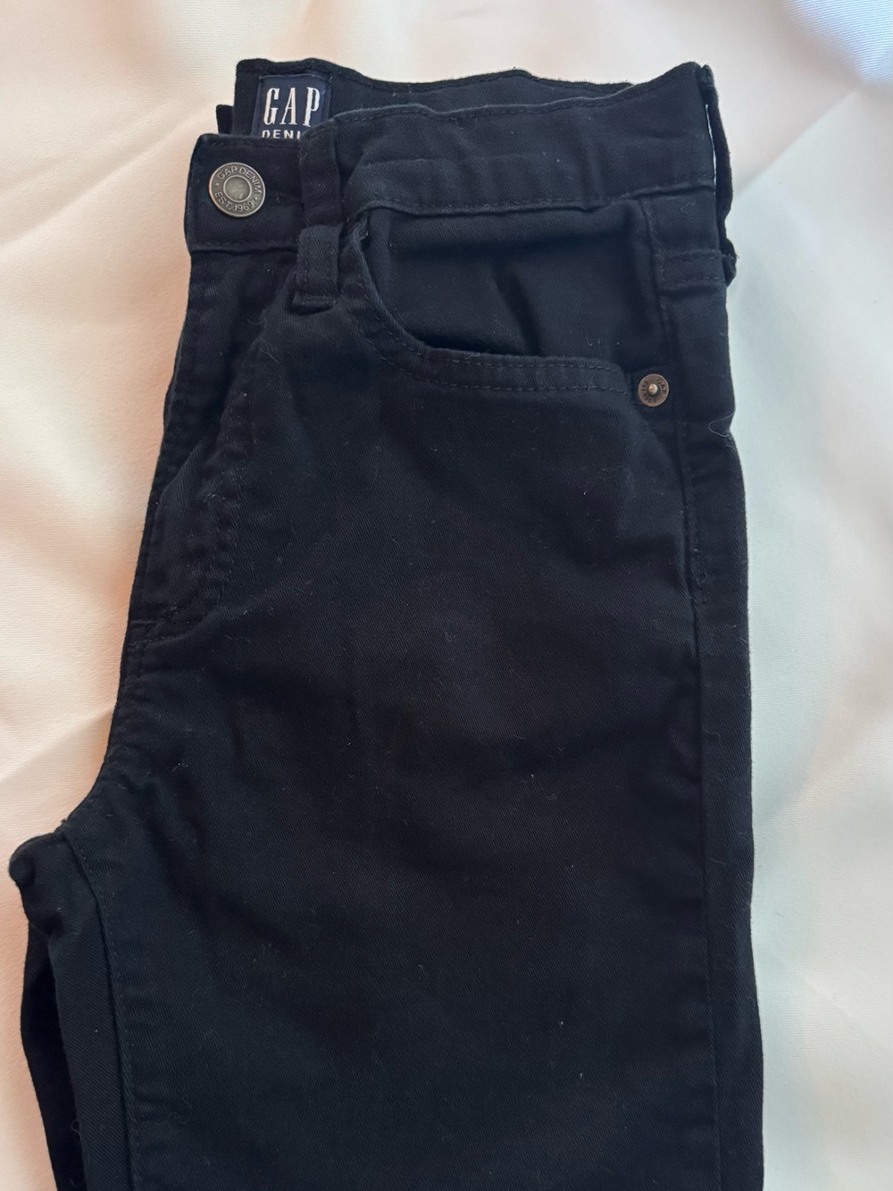 Boy’s Black GAP Stretch Straight Jeans